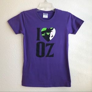 Wicked I ❤️ Oz graphic tee